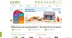 Desktop Screenshot of meinhaushalt.ch